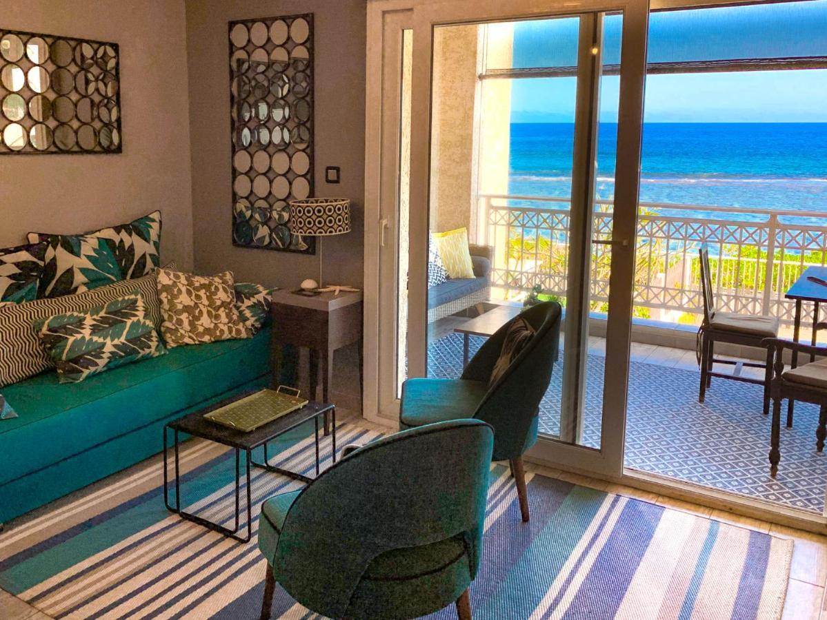 Le Petrel Blanc - Appartement Sur La Plage De La Souris Blanche Trois Bassins Eksteriør billede