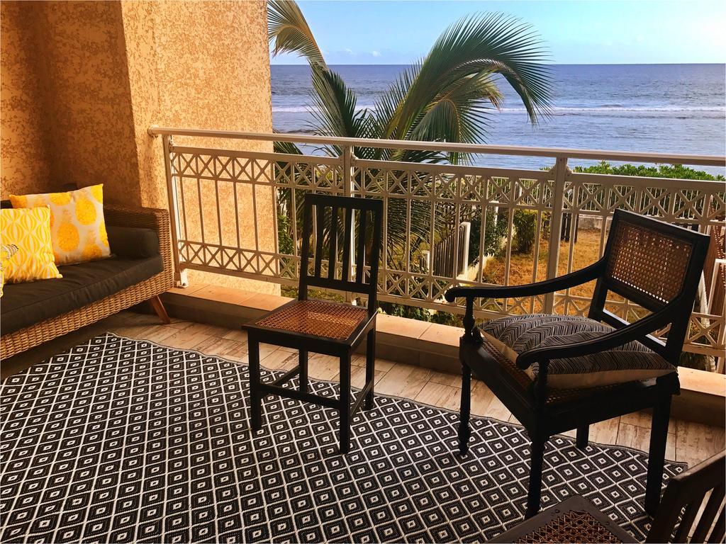 Le Petrel Blanc - Appartement Sur La Plage De La Souris Blanche Trois Bassins Eksteriør billede